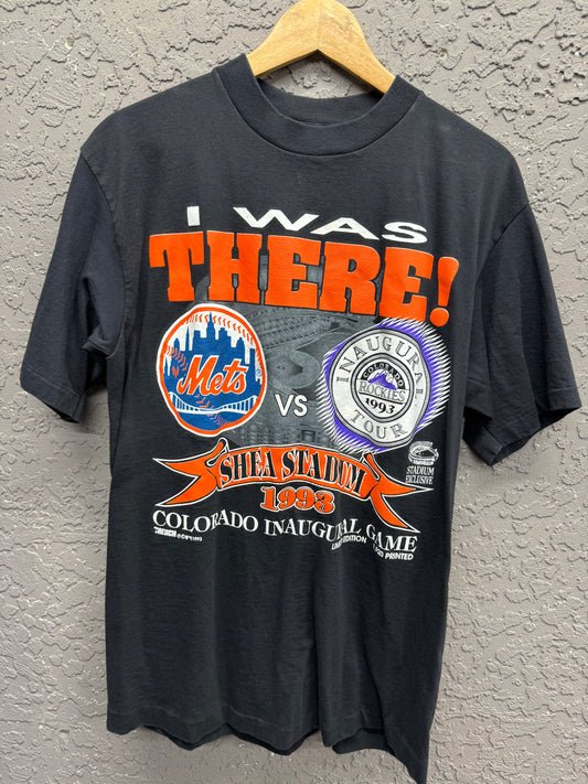 1993 Mets vs Rockies Shirt L