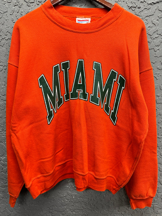 Vintage Miami Hurricanes sweatshirt L